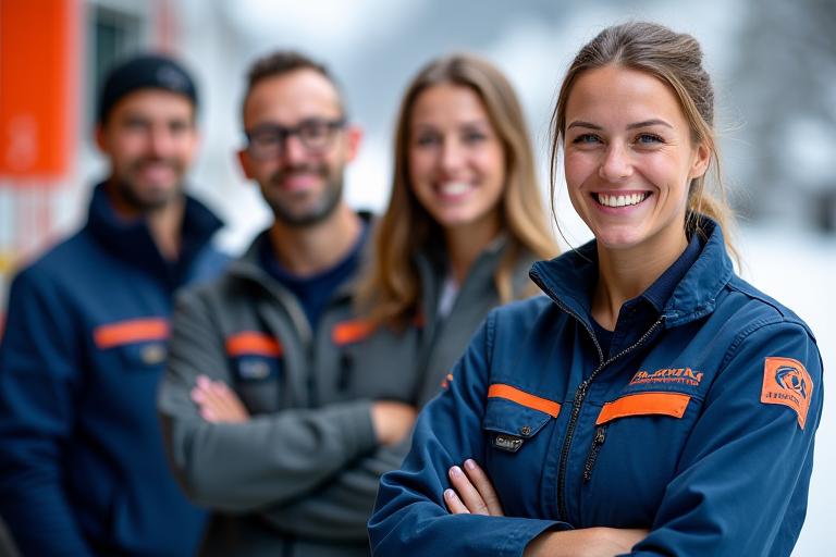 Das professionelle und freundliche Team von AlpineGrip Recovery in Salzburg